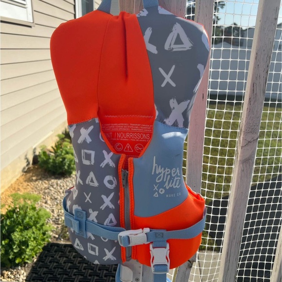 Bright orange Infant Life Vest - Picture 1 of 4